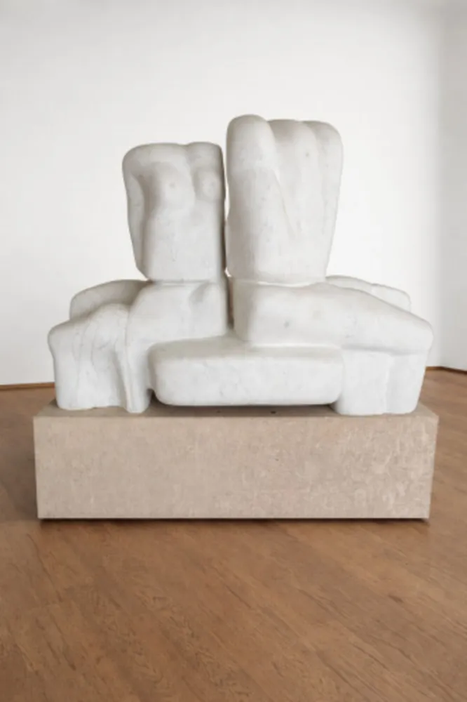 Múltiplo Canestraro - Seated Couple, ca