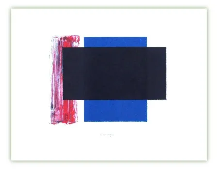 Gravura Canogar - Cerrojo