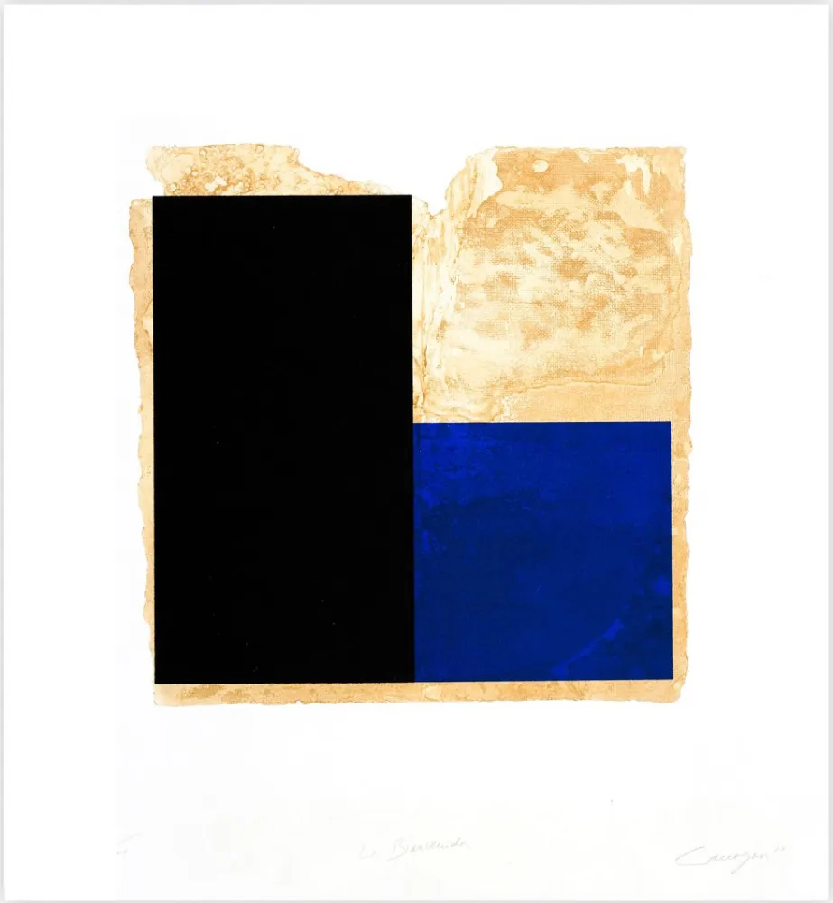 Água-Forte Canogar - La Bienvenida (azul)