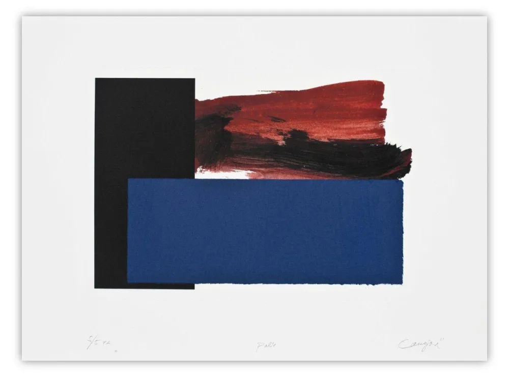 Gravura Canogar - Palio