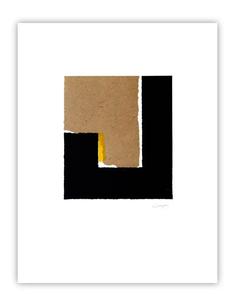 Gravura Canogar - Rumor