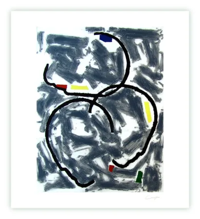 Gravura Canogar - Sin título