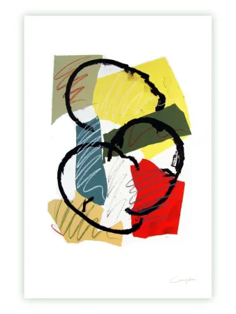 Gravura Canogar - Sin título