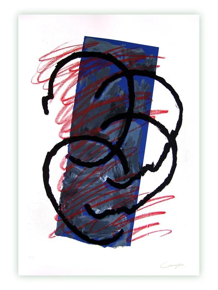 Gravura Canogar - Sin título