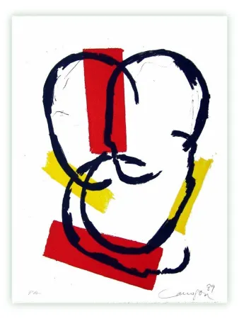 Gravura Canogar - ST n-3