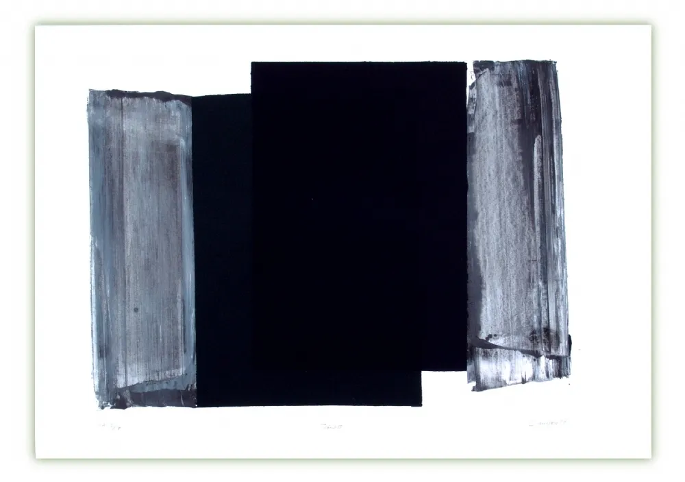 Gravura Canogar - Tránsito