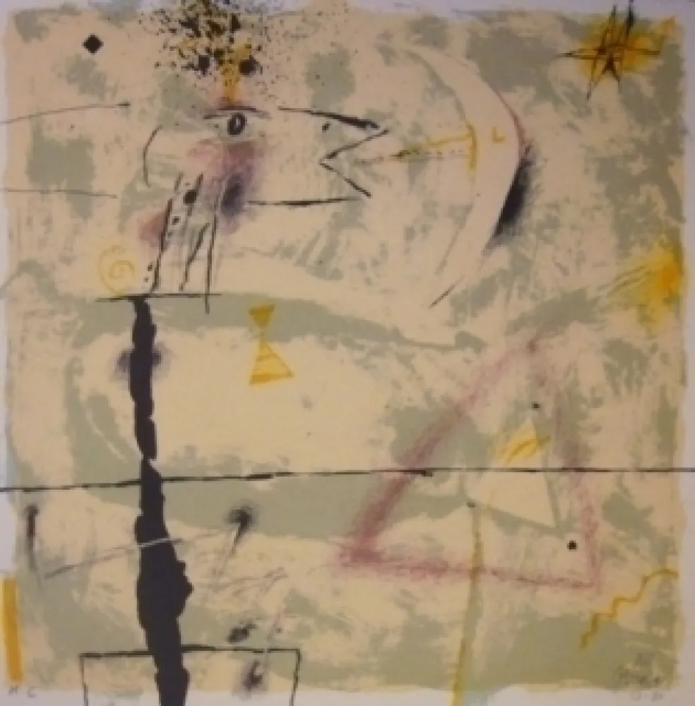 Litografia Canosa - Christmas Galeria Joan Prats