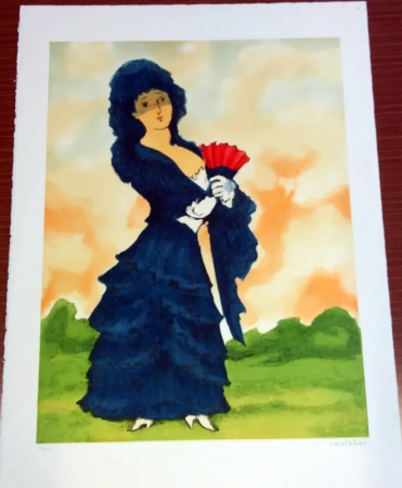 Água-Forte Cantatore - La spagnola