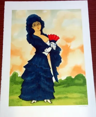 Água-Forte Cantatore - La spagnola