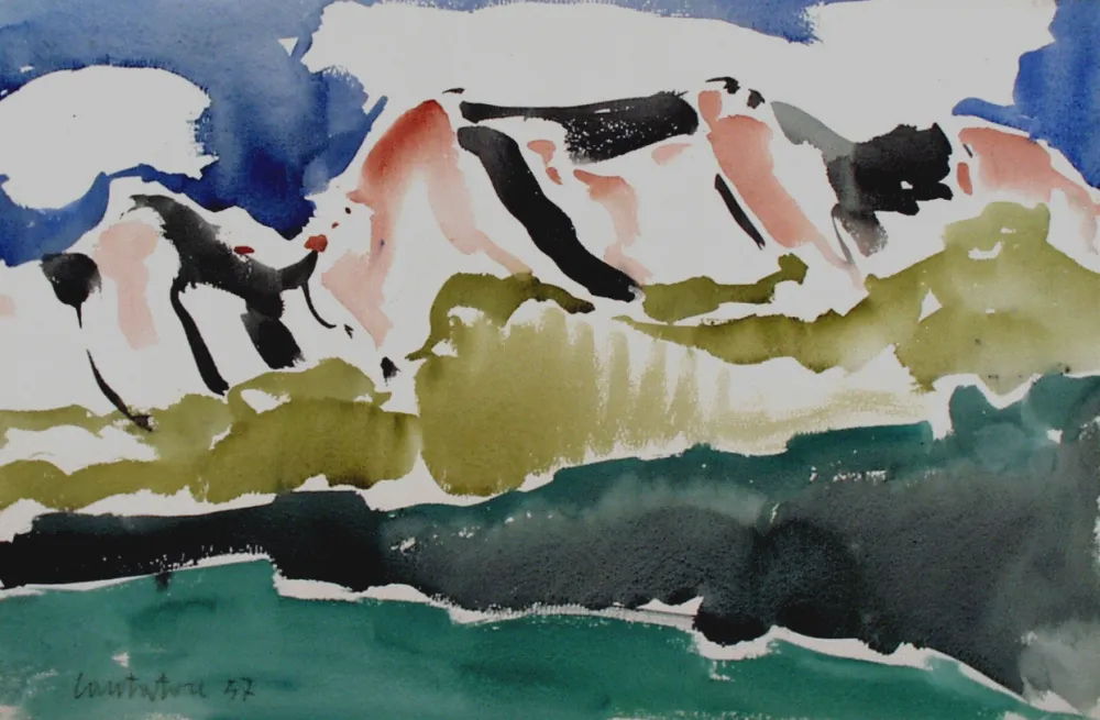 Sem Técnica Cantatore - Paesaggio marchigiano