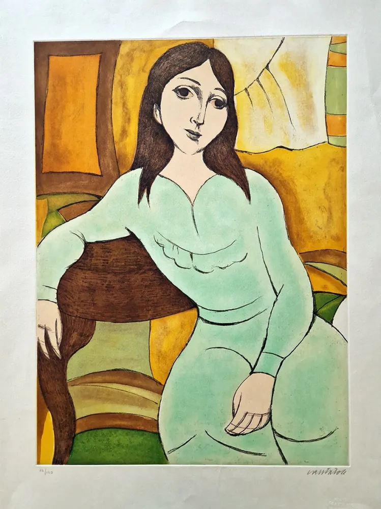 Água-Forte E Água-Tinta Cantatore - Ragazza