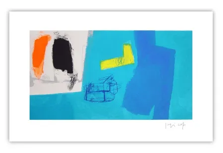 Gravura Capa - Azul luminoso