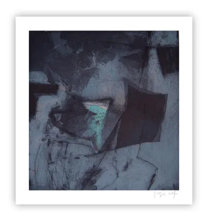 Gravura Capa - Azul negro (S.G.)