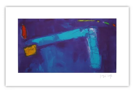 Gravura Capa - Blue angle