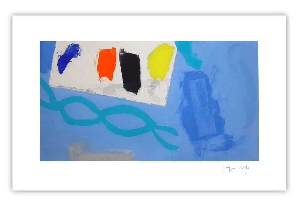 Gravura Capa - Blue colors