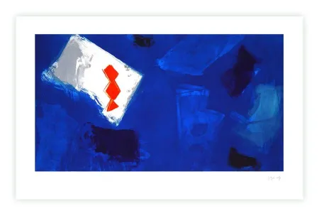 Gravura Capa - Blue deep blue