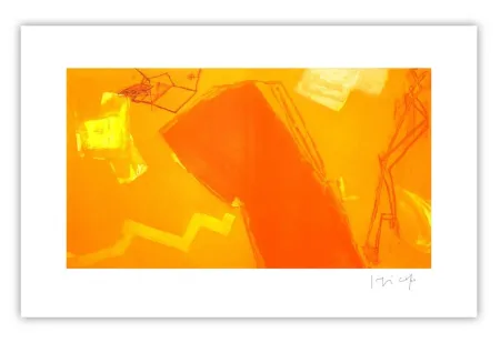 Gravura Capa - Orange profile