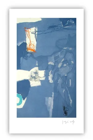 Gravura Capa - Vertical blue