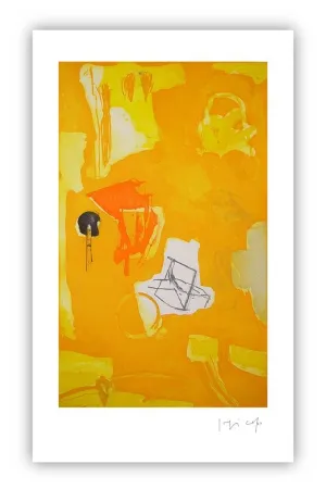 Gravura Capa - Vertical yellow