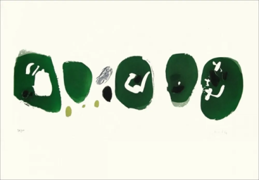 Água-Forte Capdeville - Cinq marques vertes