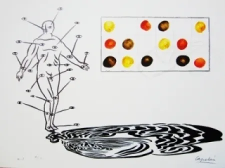 Litografia Capelan - Sans titre