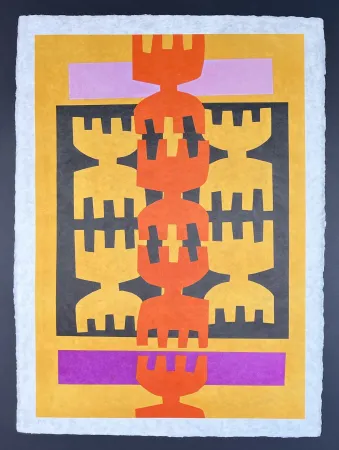 Litografia Capogrossi - Giuseppe Capogrossi (1900-1972) - Lithograph on Japanese paper - 1970