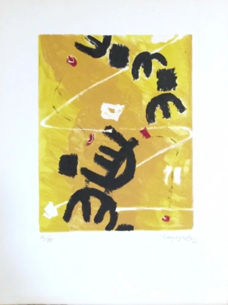 Litografia Capogrossi - Mourlot-Paris