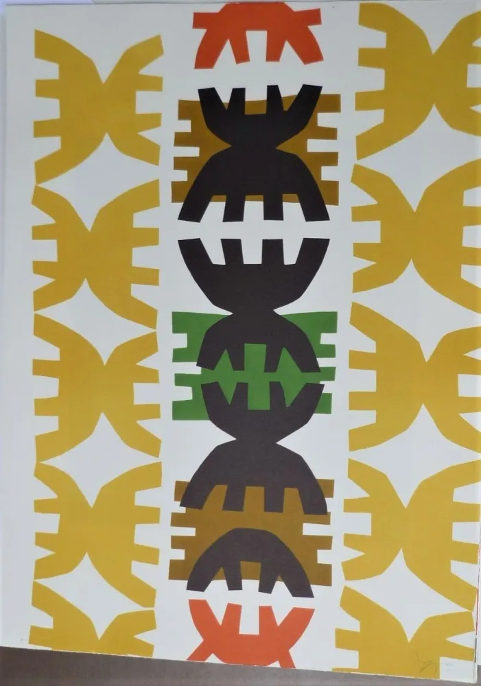 Litografia Capogrossi - Quarzo 3