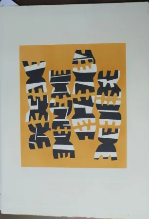 Litografia Capogrossi - Quarzo 8