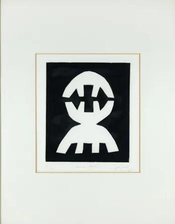 Água-Tinta Capogrossi - Senza titolo