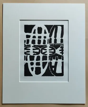 Litografia Capogrossi - Senza titolo