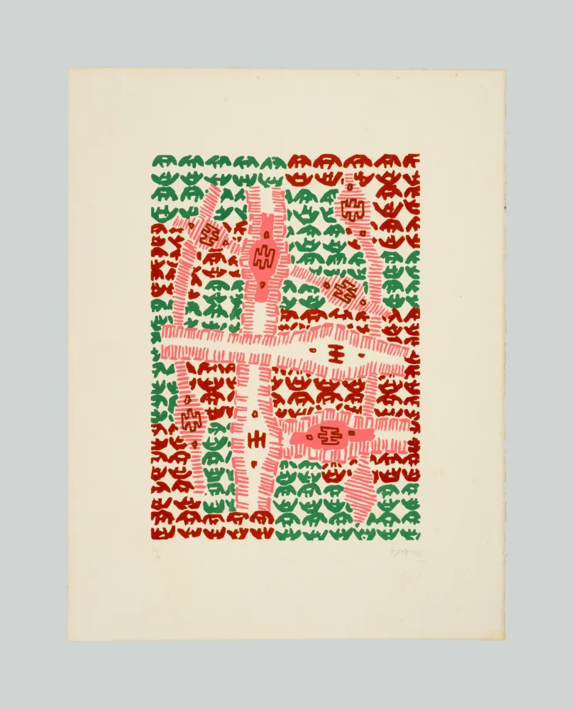 Litografia Capogrossi - Superficie