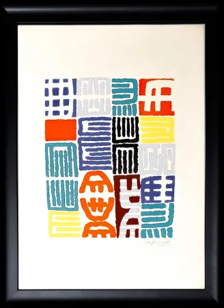 Serigrafia Capogrossi - Untitled