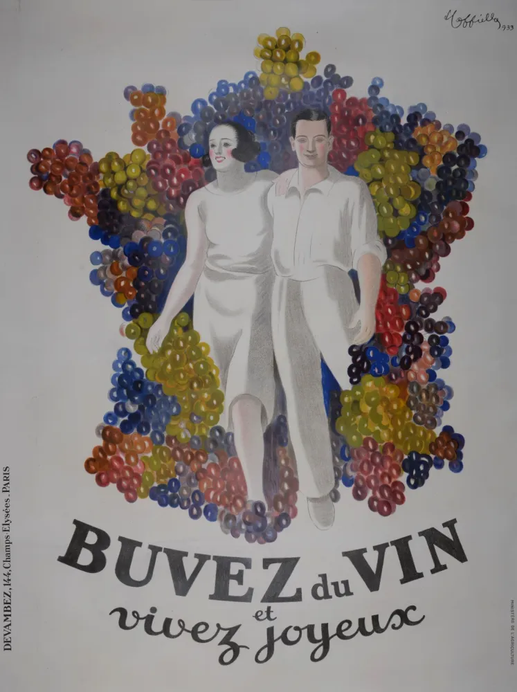 Cartaz Cappiello - Buvez du Vin.