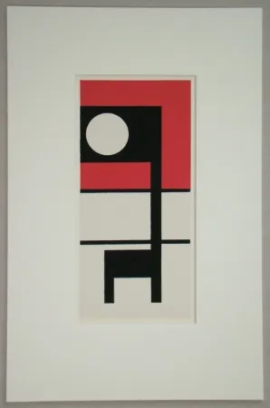Serigrafia Carlsund - Composition - L'Art Concret
