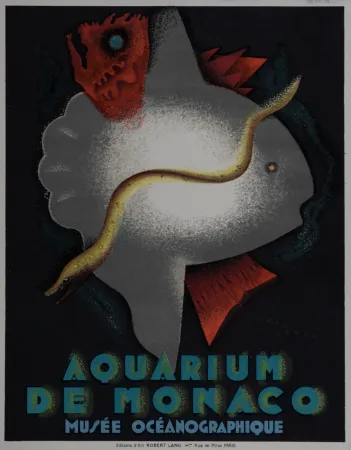 Sem Técnica Carlu - Aquarium de Monaco, 1928