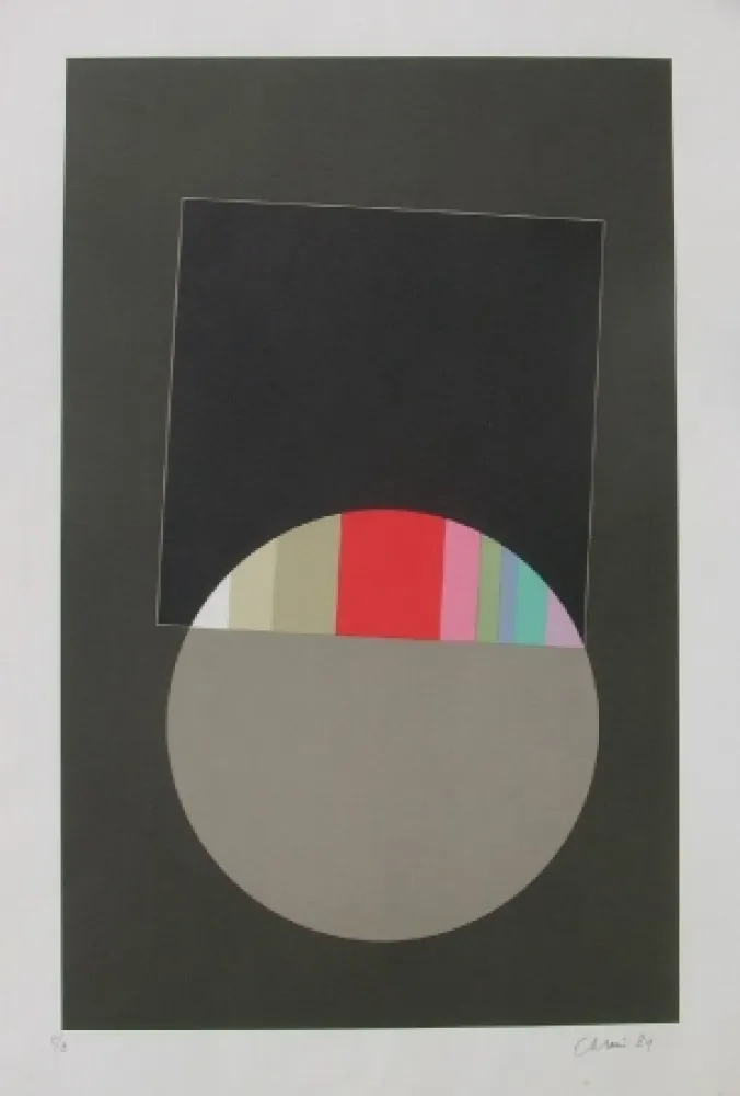 Litografia Carmi - Eva in terra 4