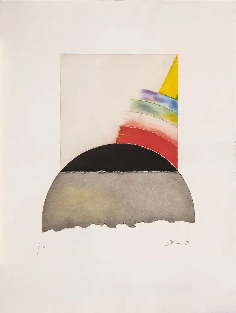 Água-Forte E Água-Tinta Carmi - Senza titolo