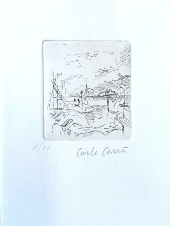 Água-Forte Carra - Piccolo molo