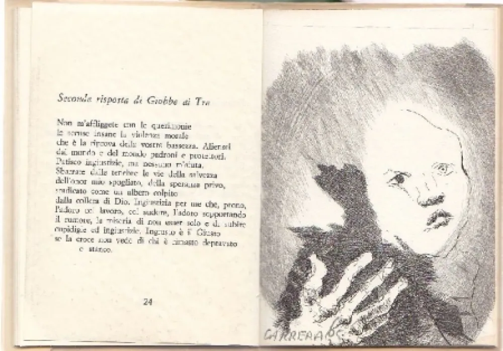 Água-Forte Carrera - Giobbe