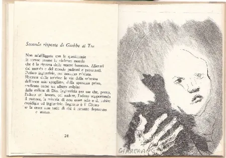 Água-Forte Carrera - Giobbe