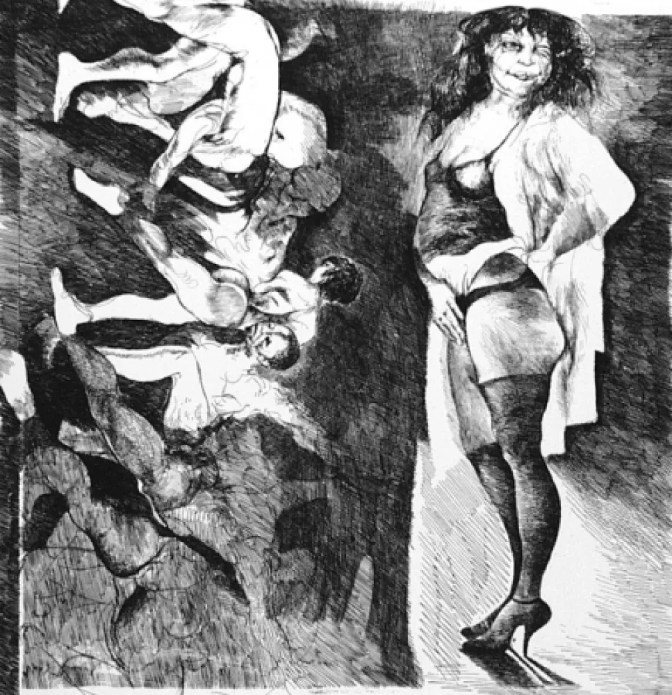 Água-Forte Carrera - La strada