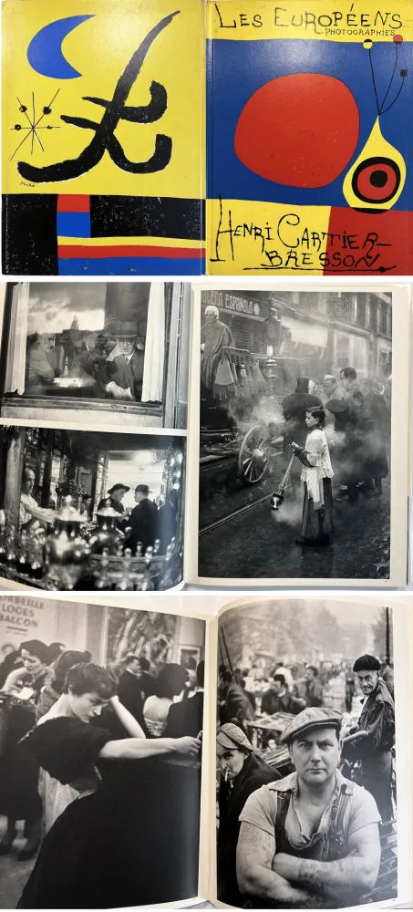 Livro Ilustrado Cartier Bresson - LES EUROPÉENS. Photographies (Éditions Verve, 1955)