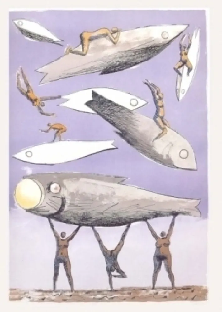 Litografia Carybe - Sans titre