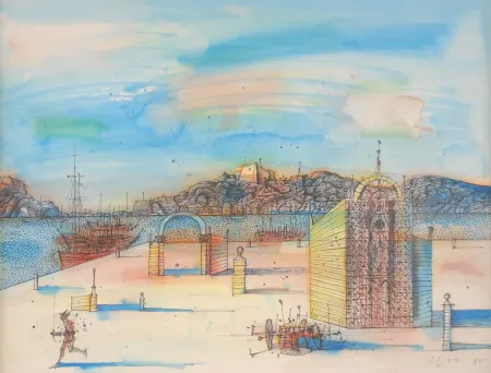 Sem Técnica Carzou - L'Arc en ciel