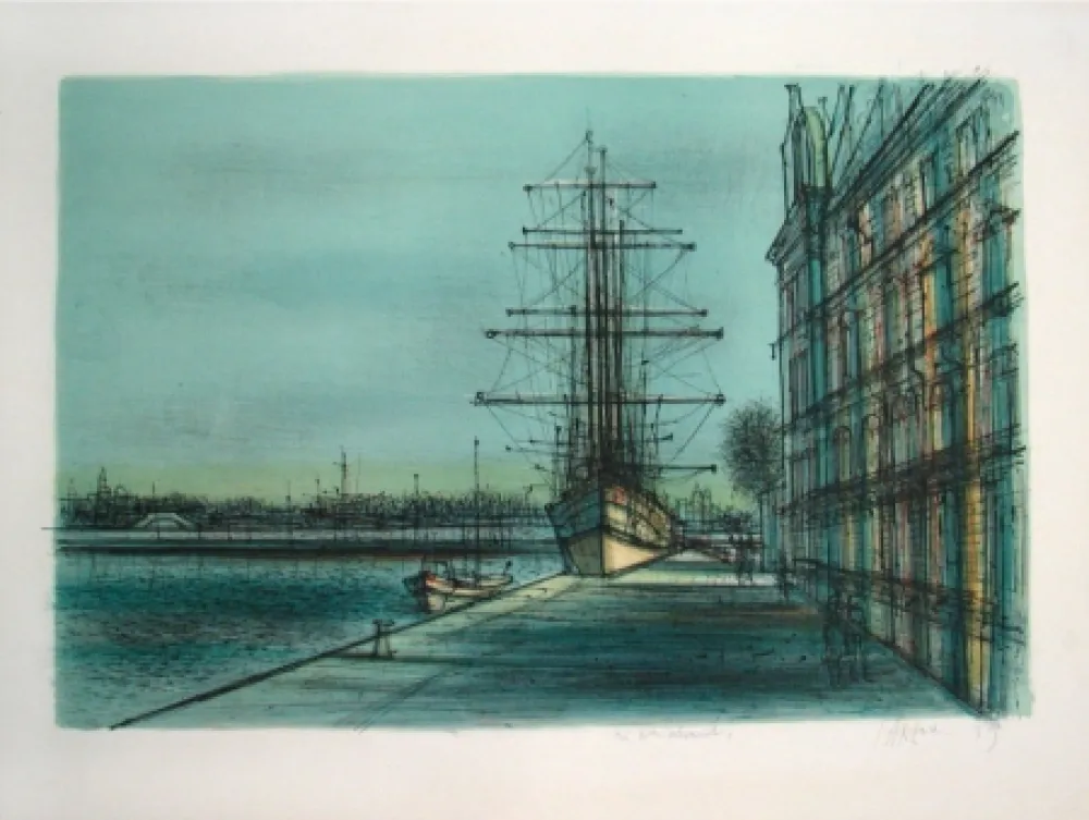 Litografia Carzou - Untitled