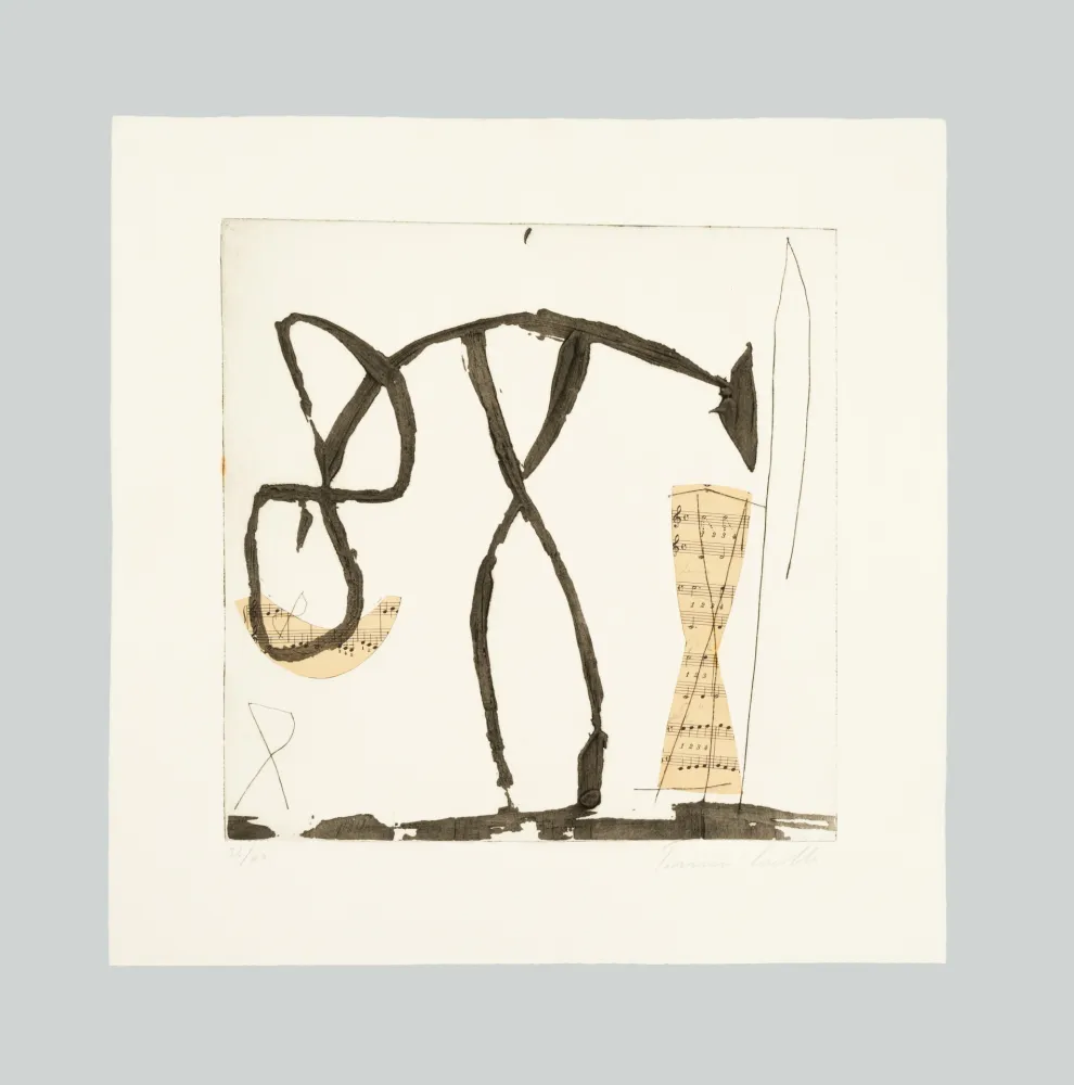 Água-Forte E Água-Tinta Cascella - Composizione