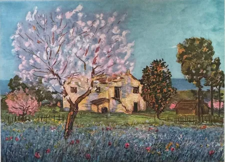 Água-Forte Cascella - Paesaggio II