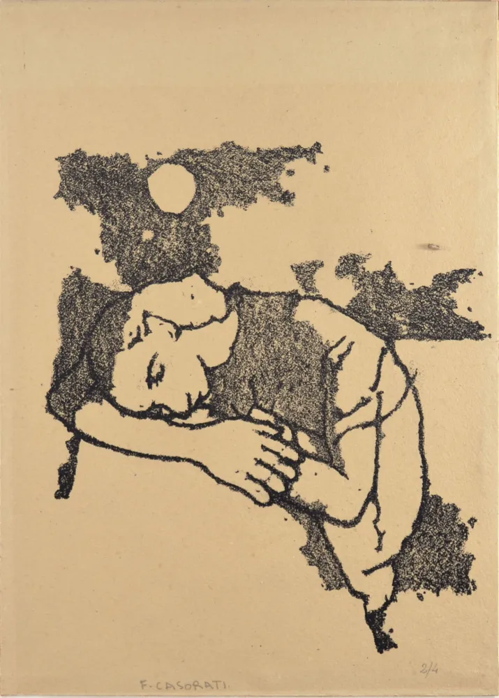 Sem Técnica Casorati - SLEEPING WOMAN