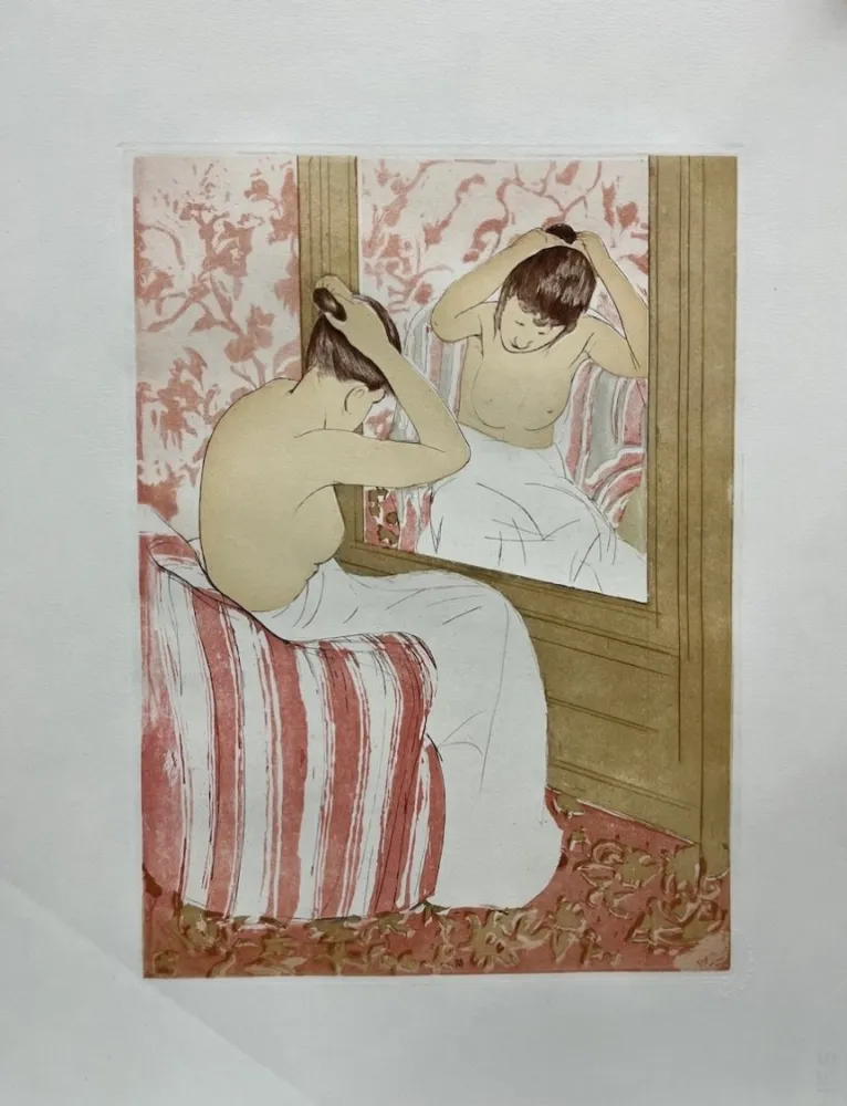 Ponta-Seca Cassatt - La coiffure